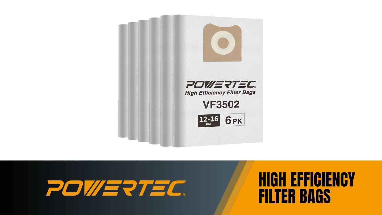 Shop Vac Filter Bags Replacement for Ridgid 