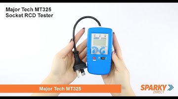 Major Tech MT325 | Socket RCD Tester