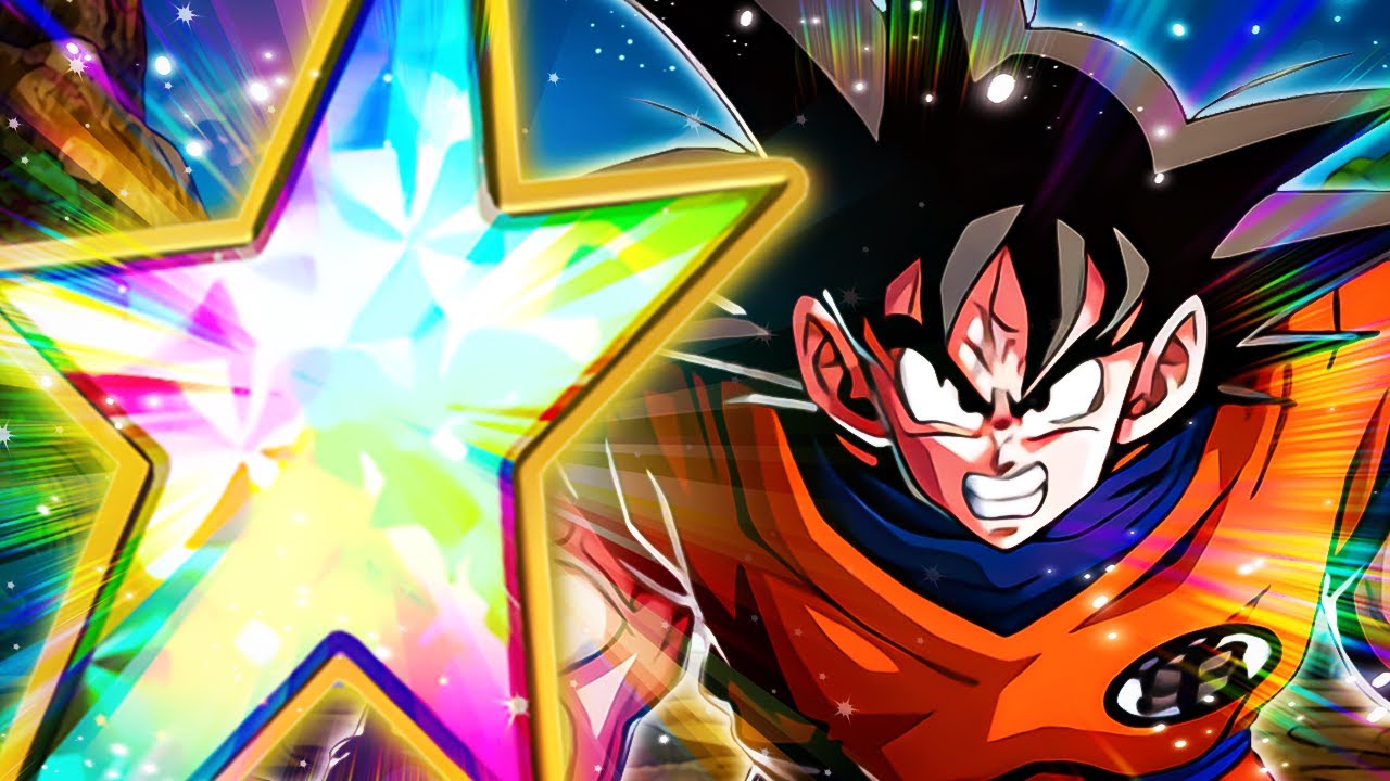 AMAZING VERSION Z F2P LR! 100 RAINBOW STAR LR SAIYAN SAGA GOKU! (DBZ