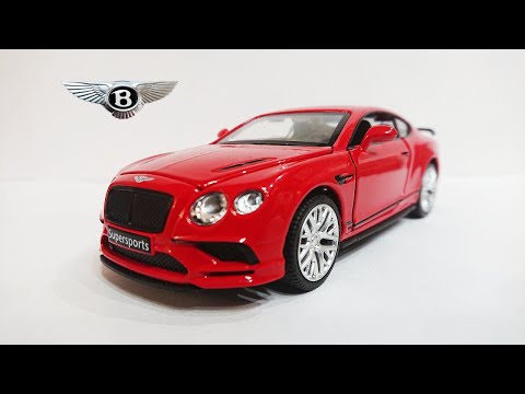 BENTLEY CONTINENTAL SUPERSPORTS 2017 | Diecast model car 1:32 scale | Обзор масштабной модели