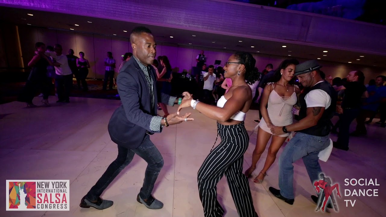 Jean Michel & Candace Joyner - Salsa social dancing | Goya New York Int. Salsa Congress 2019