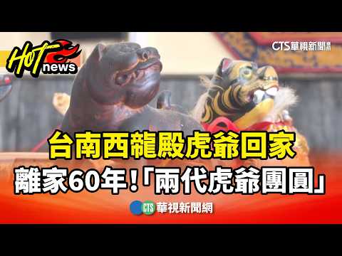 After 60 Years Away! Tainan Xilong Temple's "Tiger Deity" Returns Home: Two Generations Reunited ...