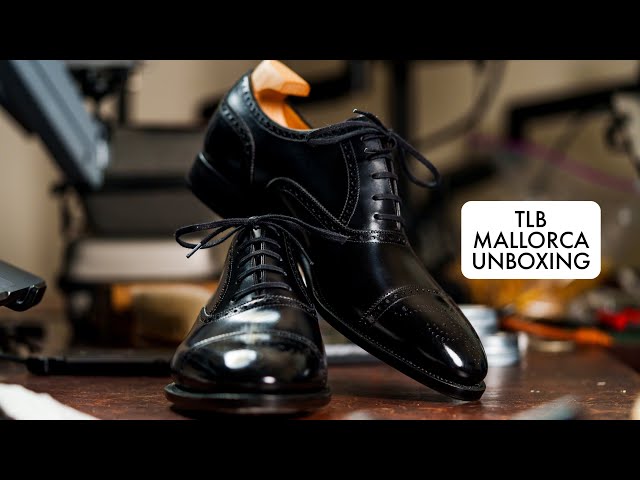 Is TLB Mallorca the best GYW Shoe in Spain? Black Oxfords - YouTube