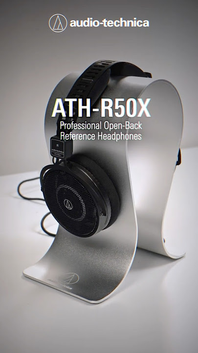 Unboxing our ATH-R50x, professional open-back reference headphones