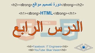 دورة تصميم مواقع HTML الدرس الرابع - Style