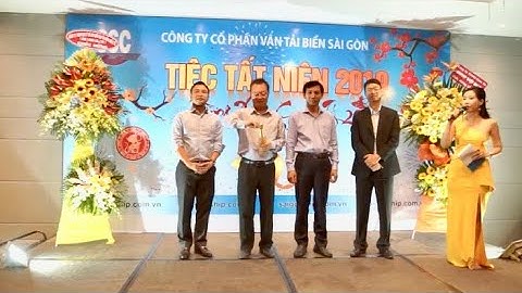 Full Clip MC Tất Niên Công ty Cổ Phần Vận Tải Biển Sài Gòn