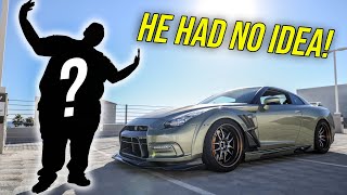 Surprising RANDOM SUBSCRIBER with Ride along in My 700hp R35 GTR!