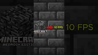 SOFRENDO COM BAIXO FPS!!  #minecraft #shorts #minecraftbedrock