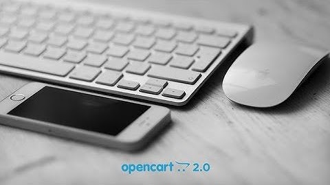 OpenCart 2.0 Video QuickStart  : Overview Video