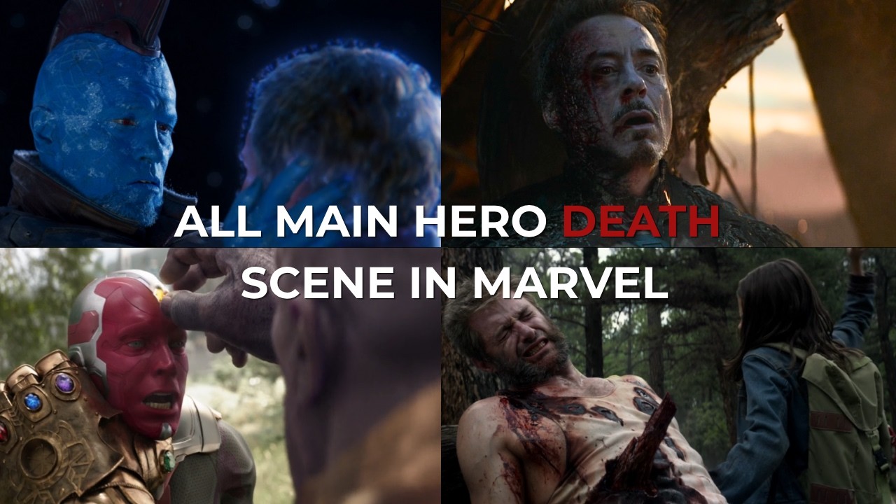 All Main Hero Death Scene in MCU (Including X-Men)