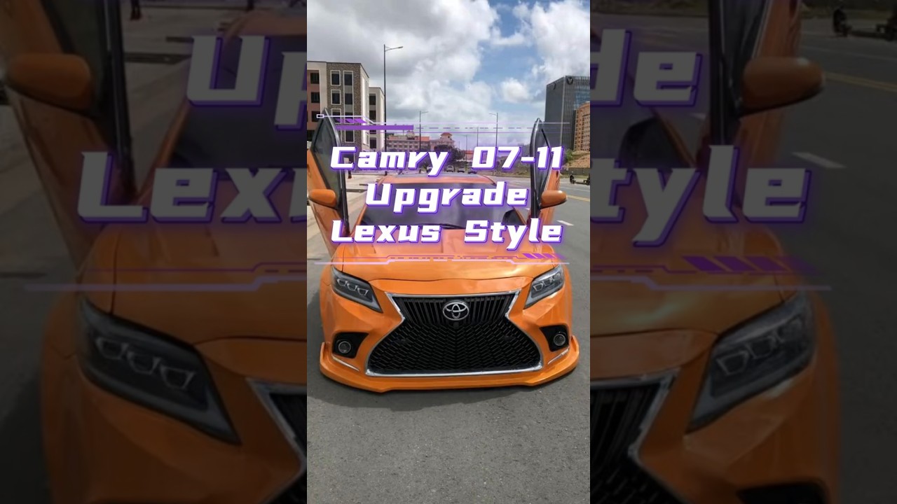 US Camry 07&ndash;11 ➜ Lexus Style Body Kit Transformation ✨