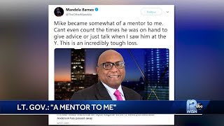 Tributes to veteran journalist Mike Anderson