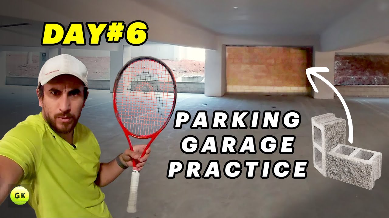 Tennis In A Parking Garage 