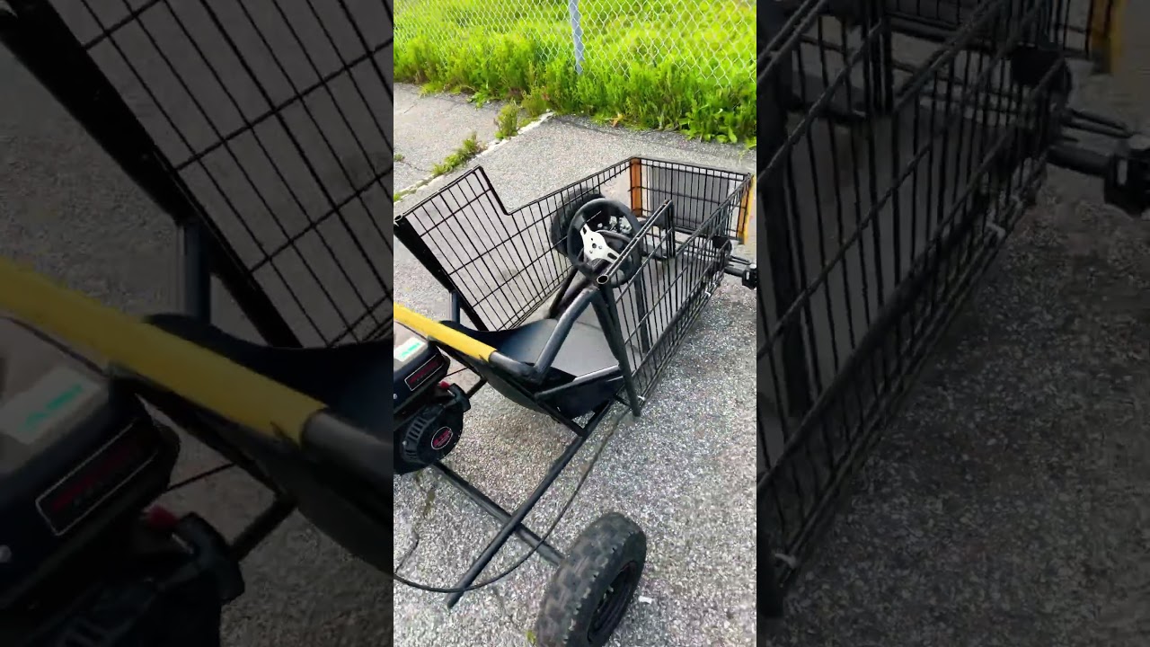 Shopping cart go kart