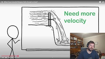 XKCD, What if you funneled Niagara Falls through a straw? - An Engineer Reacts.