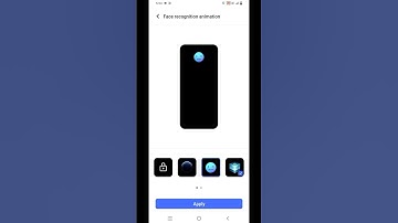 How to change your face recognition animation in your phone #shorts