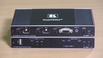 Giới thiệu sản phẩm Kramer KIT-400 4K Auto-Switcher/Scaler