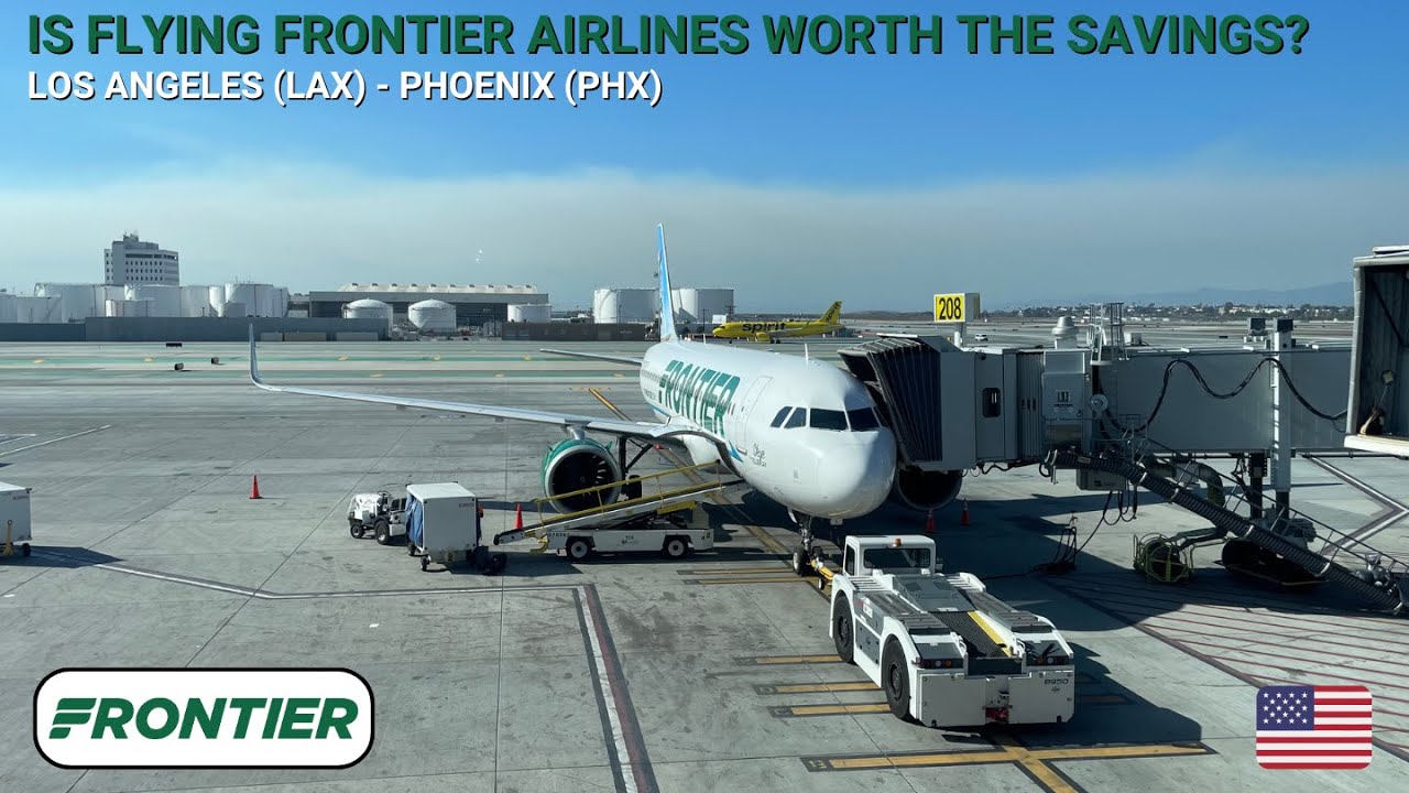 REVIEW | Frontier Airlines | Los Angeles (LAX) - Phoenix (PHX) Airbus A320neo | Economy