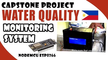 WATER QUALITY MONITORING SYSTEM ARDUINO BASED USING NODEMCU ESP8266 ( PSAU BEST IN THESIS FOR 2019)