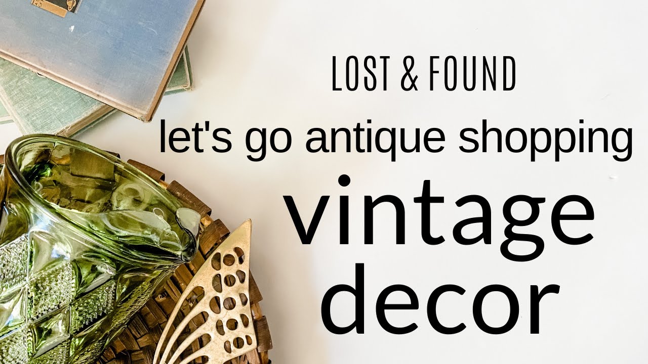Come Antique Shopping with Me! BIG Thrift Haul, Vintage Decor to Resell and Use for Home Decor