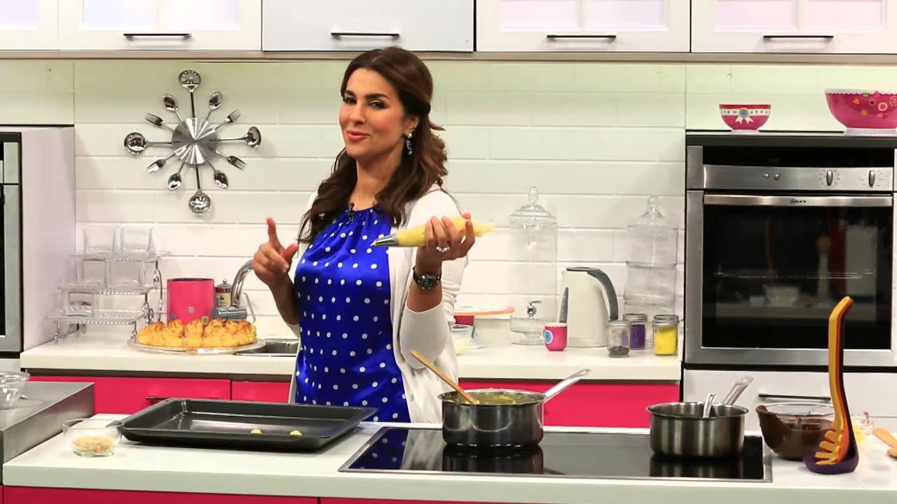 البروفيترول - بلح الشام | زعفران وفانيلا حلقة كاملة