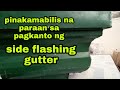 Paano magkanto ng side flashing gutter remastered   maynard collado