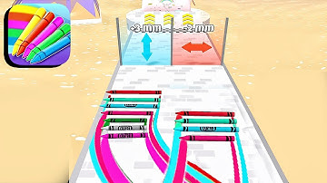 Crayon Run ​- All Levels Gameplay Android,ios (Levels 11-13)