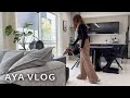 【主婦vlog】お弁当作りから始まる日🍱2日間の朝夜ご飯|リビング模様替え🪴猫と子どもとの暮らし