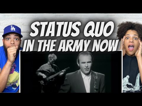 INCREDIBLE!| FIRST TIME HEARING Status Quo -  In the Army Now REACTION