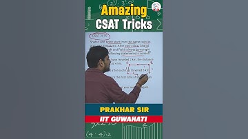 Distance & Direction: Important PYQ and Solution Tricks l CSAT For UPSC Prelims 2026 #upsccsat