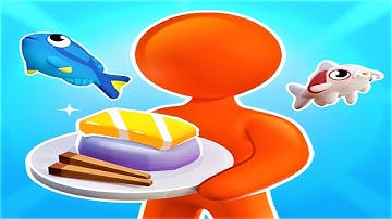 🍣 SushiBar Aquarium 🐟 GAMEPLAY (Android, iOS)