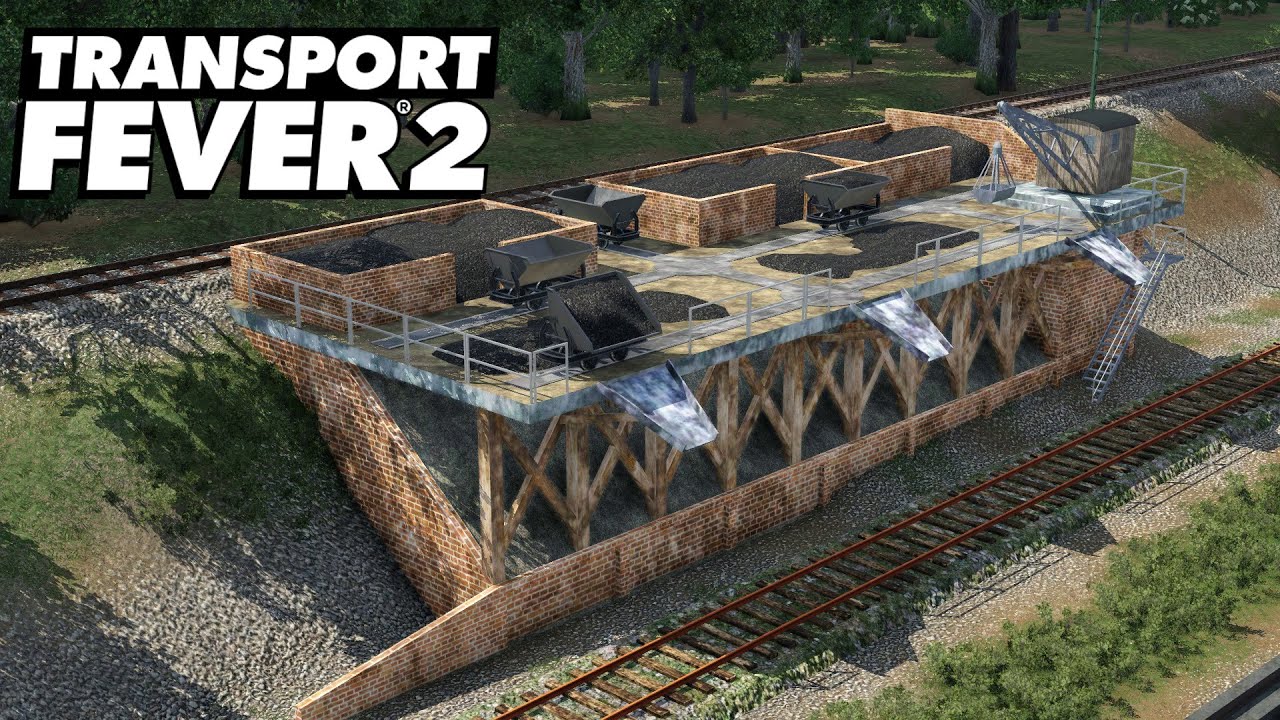 Transport Fever 2 [Modvorstellung] Kohlensturzbühne YouTube