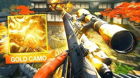 I Unlocked GOLD KAR98K and it