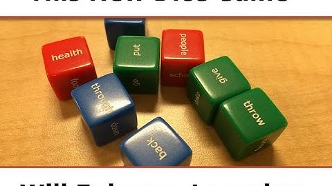 Phrase It A New English Conversation Dice Game for ESL Learners and ESL Teachers