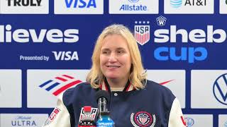 Emma Hayes on USWNT Depth, Alyssa Thompson’s "Clutch" Goal & WNBA Support | Presser
