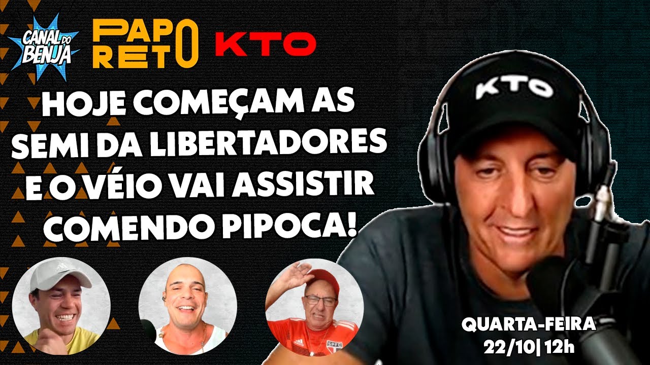 Papo Reto com Benja, Gladiador, Mano e Véio - ep. 491 - 22/10/2025