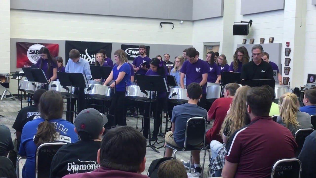 OBU's Steel Drum Ensemble performing "Kiss The Girl" YouTube