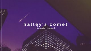 billie eilish - halley&#39;s comet (slowed + reverb)