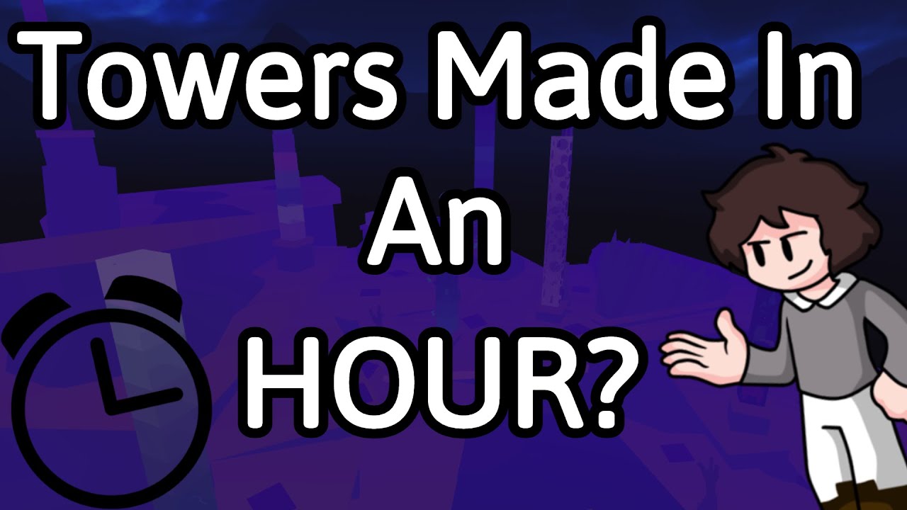 The Towers Are Made In An Hour? - JToH Fangames - YouTube