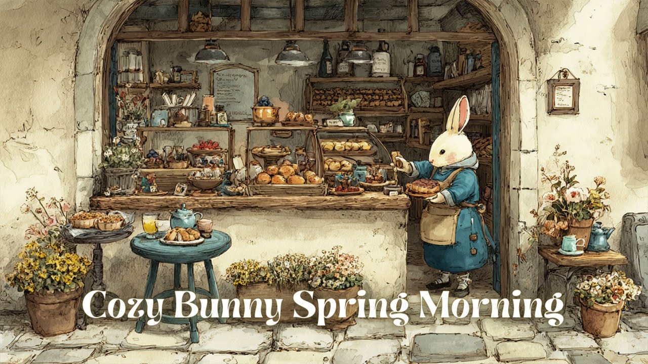 Cozy Bunny Spring Morning - Cozy Celtic Music for a Peaceful Day