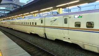 W7系かがやき532号東京行き 長野駅発車