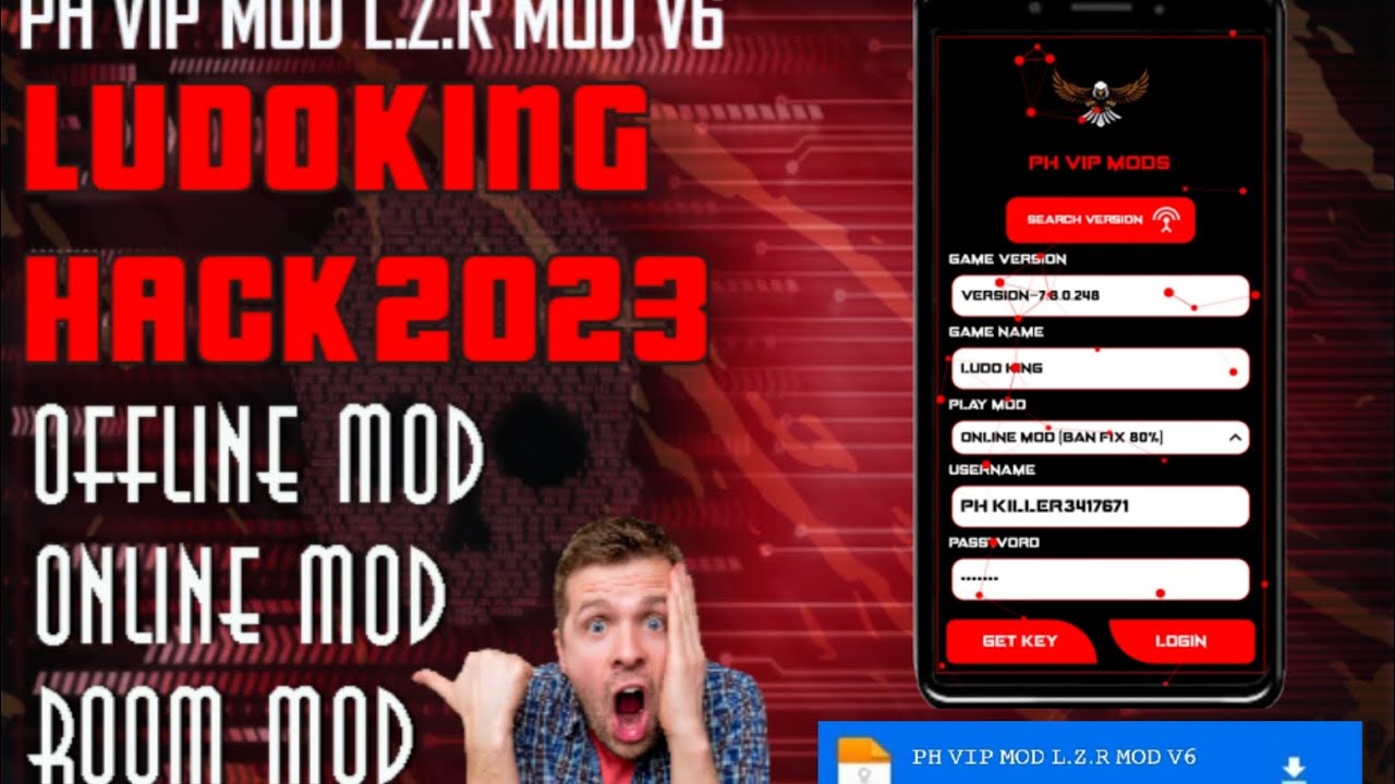 PH VIP MOD V6 #LUDOKING #ZUPEE #RUSH #ludoking #ludogameplay # ...