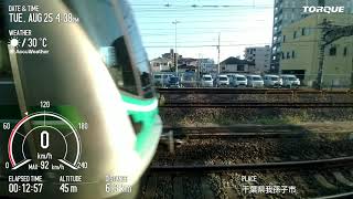 JR東日本E231系 常磐線 取手→松戸 TORQUE G04 Basicモード