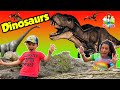 Dinosaurs for kids  jurassic world adventure