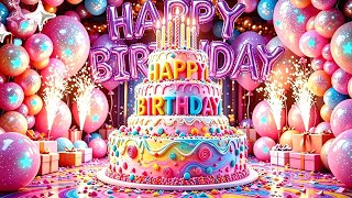 Happy birthday song 🎂 Beautiful Birthday celebration and wishes song 🎉