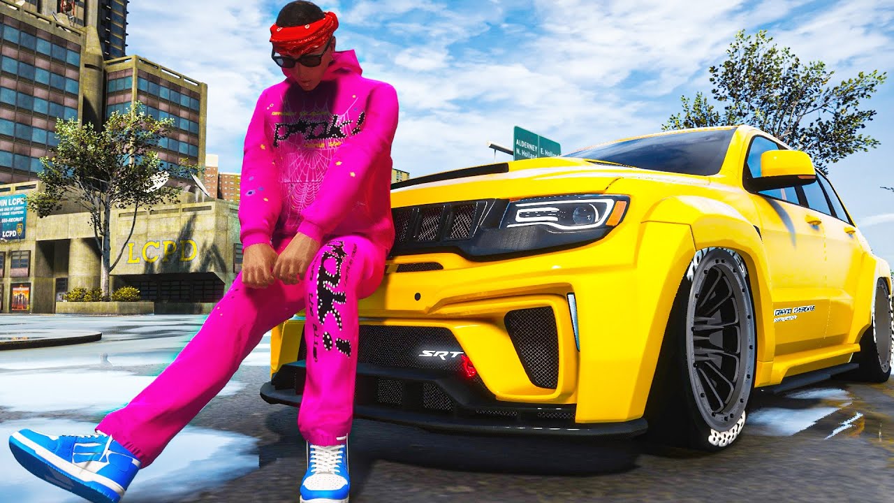 Selling my Trackhawk, then STEALING it back in GTA 5 RP!