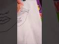 Wednesday Adams sketch step by step