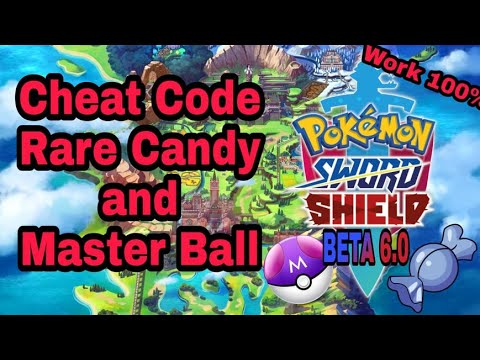 cheat code of, rare candy and, master ball