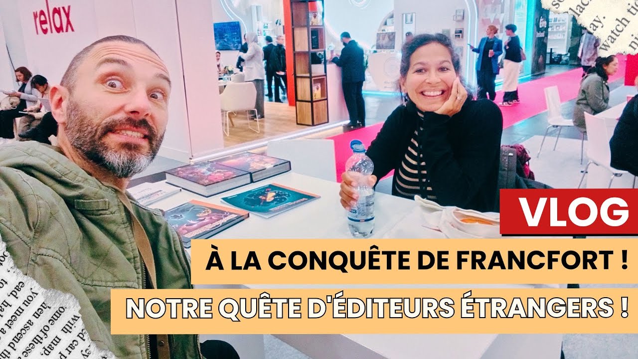 À la conquête de Francfort : Notre quête d'éditeurs à la Buchmesse !