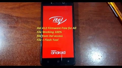 itel A12 Firmware Free by AK Telecom